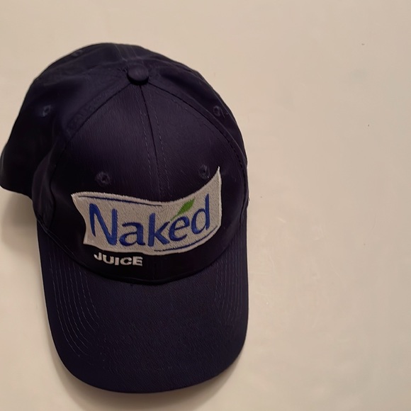 Port & Company Naked juice navy cap. Front embroidered logo, back strap - Picture 14 of 16